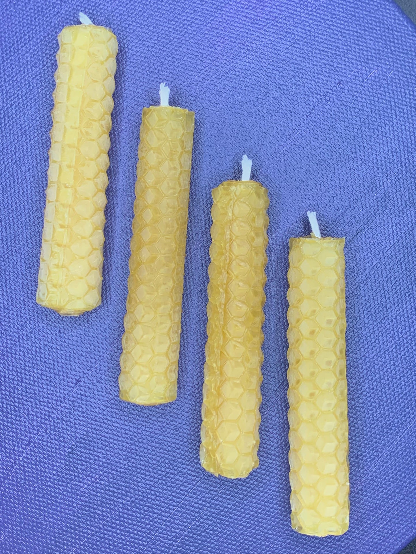 Hand-rolled 100% Natural Beeswax Candle
